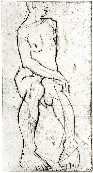 Agnes Keil, rotated, 5,6 x 11cm, 2001